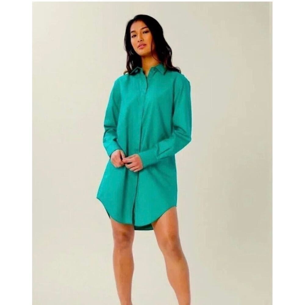 Lita by Ciara Oversized 100% Cotton Shirtdress